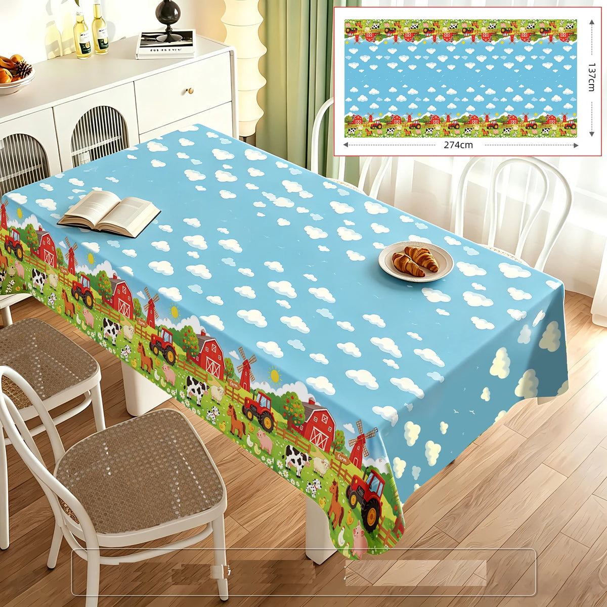 Farm-Themed Kids' Party Decorations & Tableware