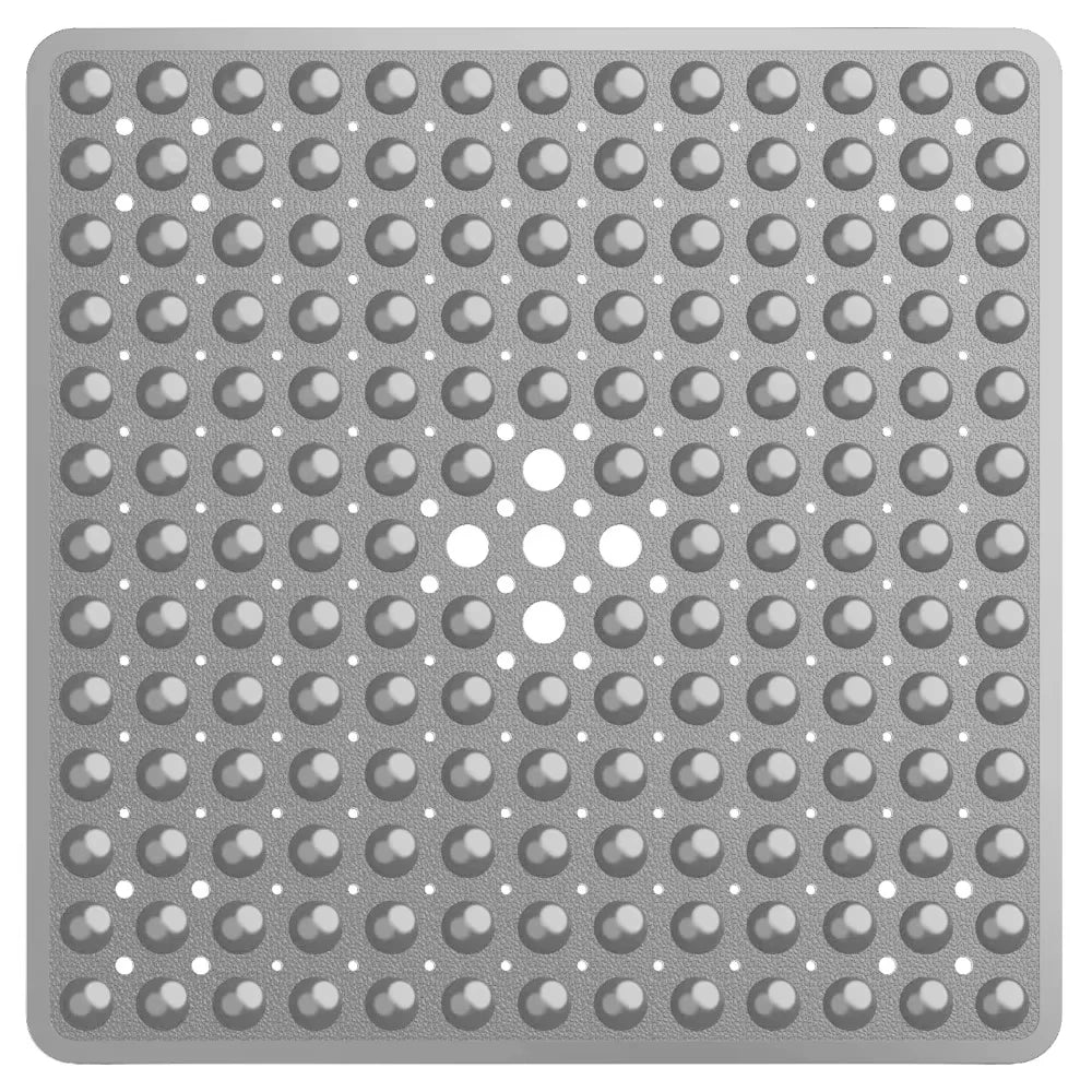 Non-Slip Shower Mat with Suction Cups, 53 x 53 cm