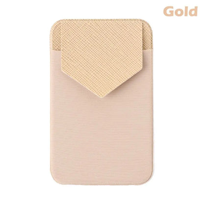 Stick-On Phone Card Holder – Silicone Phone Wallet Pocket
