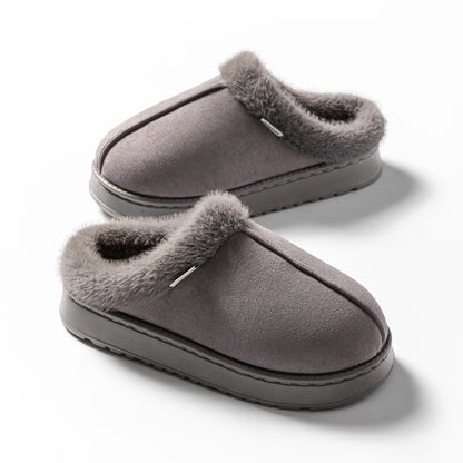 Women's Fluffy Winter Slippers – Warm Non-Slip House Slippers