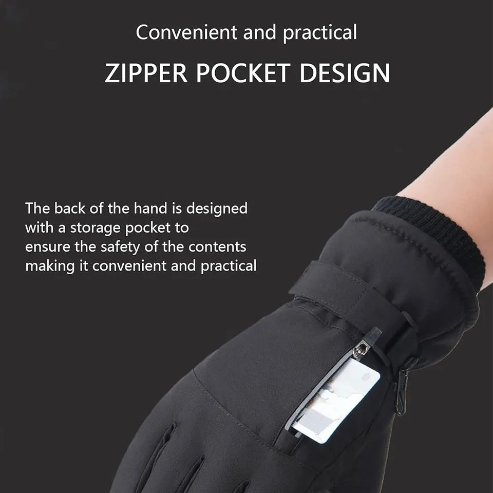 Unisex Thermal Touchscreen Cycling & Ski Gloves