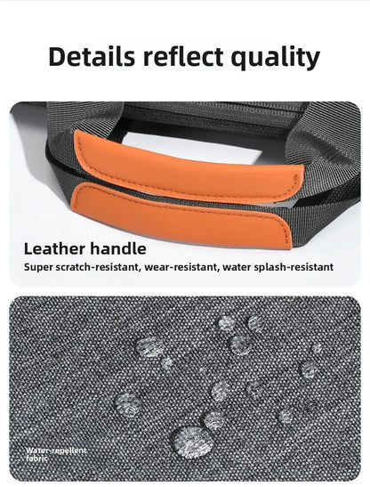 Funda tipo maletín para portátil MacBook de 13"-16" - Maletín de trabajo delgado para Air, Pro M1-M4