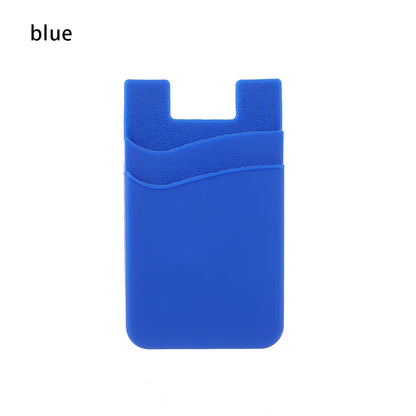 Stick-On Phone Card Holder – Silicone Phone Wallet Pocket