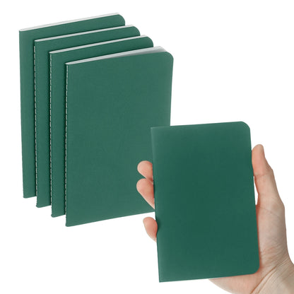 Set di mini quaderni tascabili A6 – 4/6 pezzi, bloc-note in carta kraft con righe, 30 fogli, pratico per l’ufficio