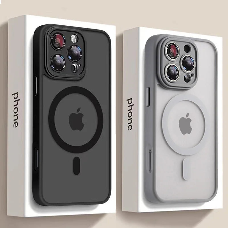 Matte Armour Magnetic iPhone Case