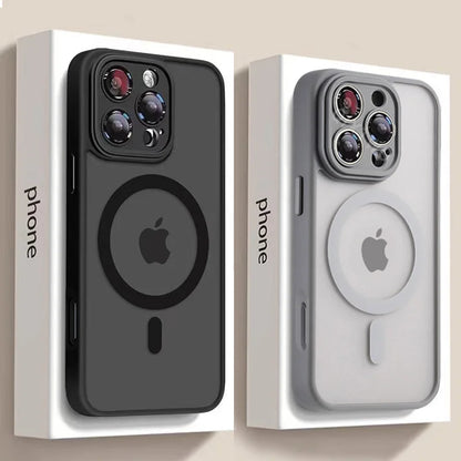 Custodia magnetica opaca Armour per iPhone