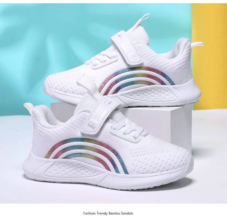 Girls' Mesh Running Sneakers