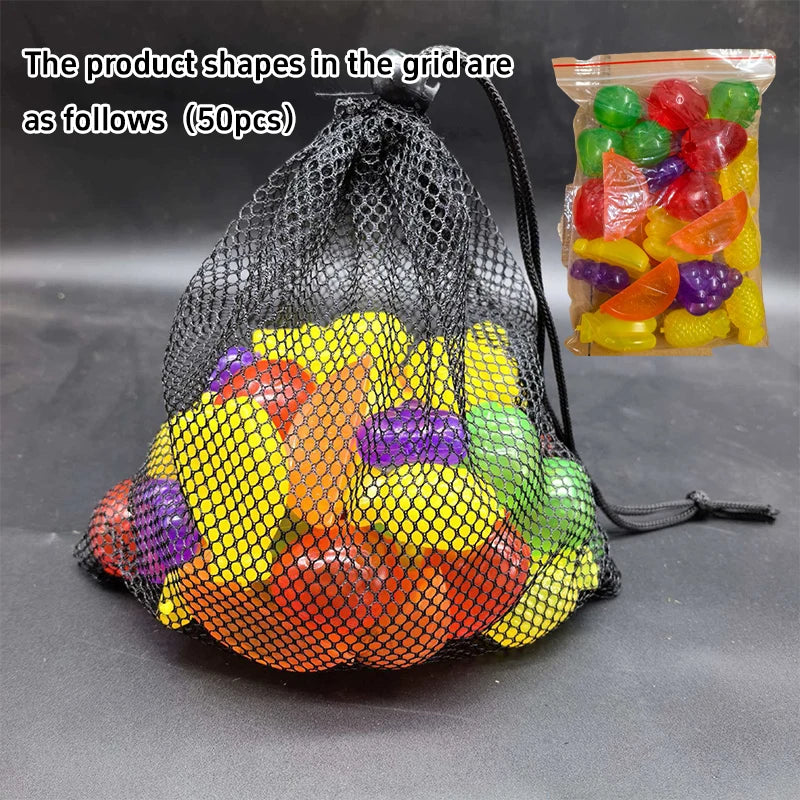 24/50/100Pcs Reusable Ice Cubes Refreezable Cooling Blocks Slow Melting Ice Cubes for Whiskey Cocktail Coffee Juice Picnic Bar