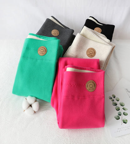 Leggings de invierno de cintura alta para mujer GareMay