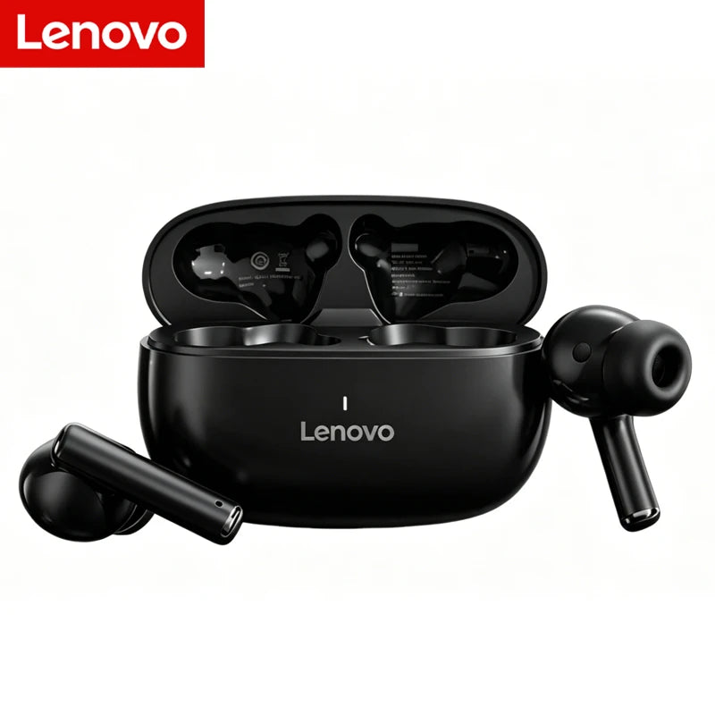 Lenovo TA210 Wireless Over-Ear Headphones – Bluetooth 5.3, Built-In Mic, Noise Isolating