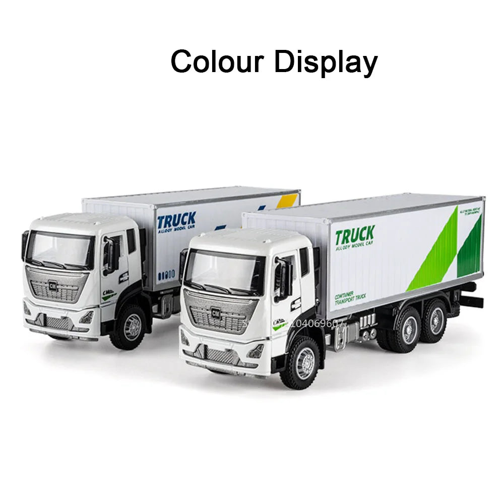 1:32 Die-Cast Produce Transport Truck – Fruit & Veggie Container Toy