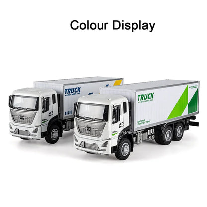 1:32 Die-Cast Produce Transport Truck – Fruit & Veggie Container Toy