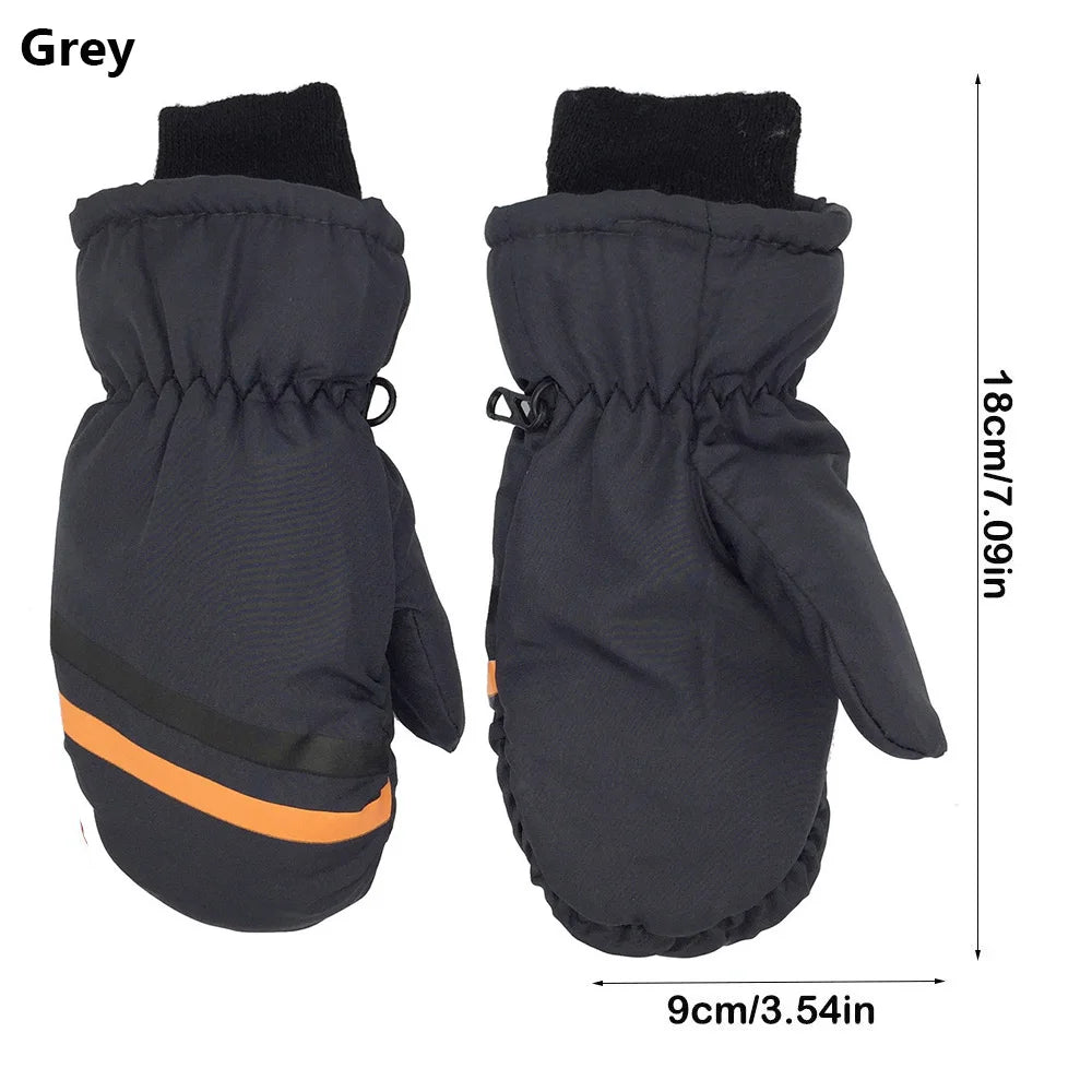 Kids' Rabbit Ski Mittens – Thick Warm Snow Mittens (Ages 2–6)