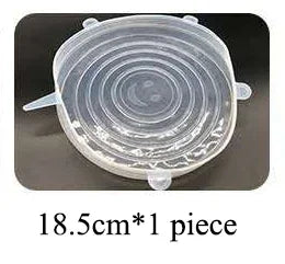 Silicone Stretch Lids – 16 Sizes Universal Food Cover for Bowls, Pots & Pans | Microwave Safe