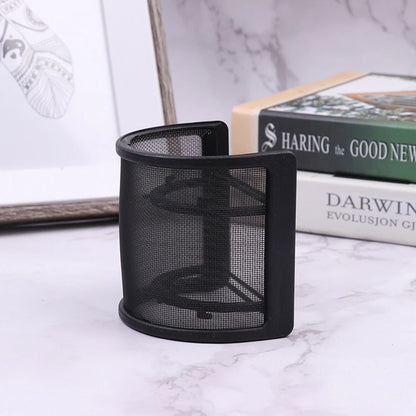 Filtro anti-pop universale per microfono – Paravento in metallo