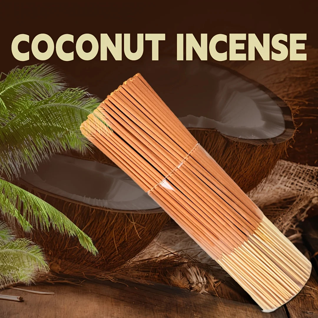 102/202 pieces of natural coconut vanilla scented candles, lasting 30-40 minutes, purify the air, create a fresh atmosphere for the bedroom/living room, suitable for offices, yoga, reading relaxation, and as a creative
