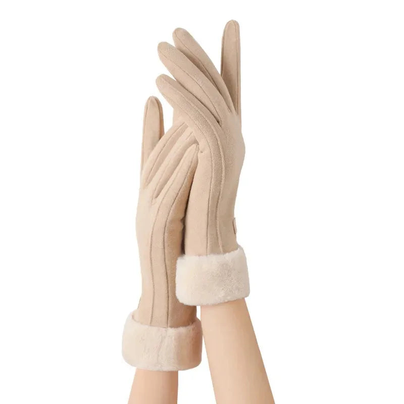Women's Windproof Thermal Touchscreen Gloves