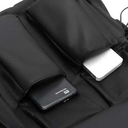 Luxuriöser Herrenrucksack, hochwertiger 15,6-Zoll-Laptoprucksack, wasserdichte Reise- und Schultasche mit großem Fassungsvermögen für Herren