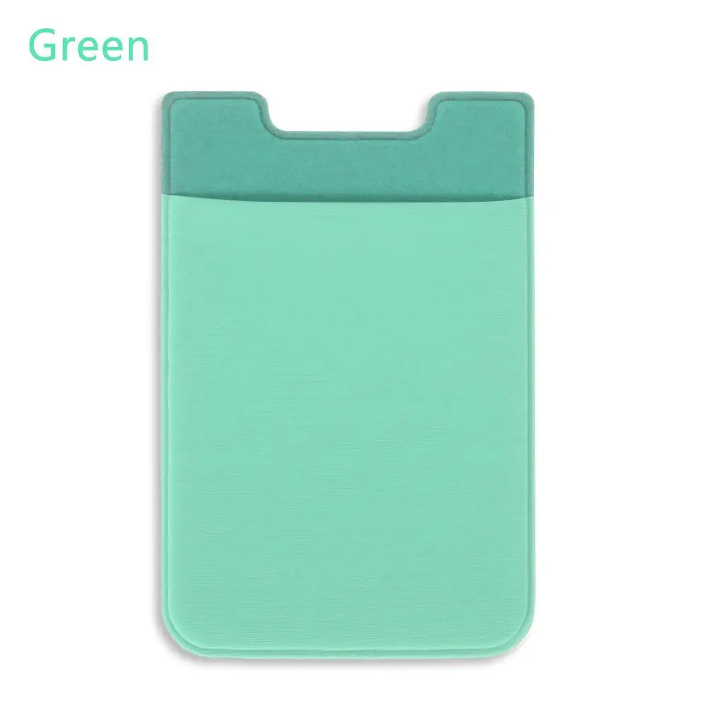 Stick-On Phone Card Holder – Silicone Phone Wallet Pocket