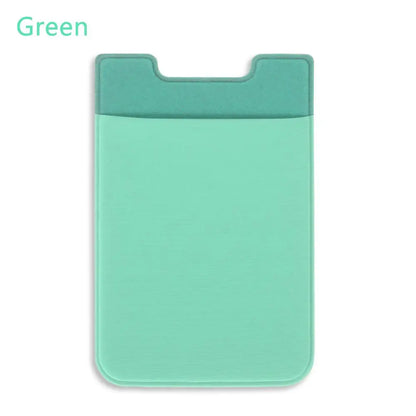 Stick-On Phone Card Holder – Silicone Phone Wallet Pocket