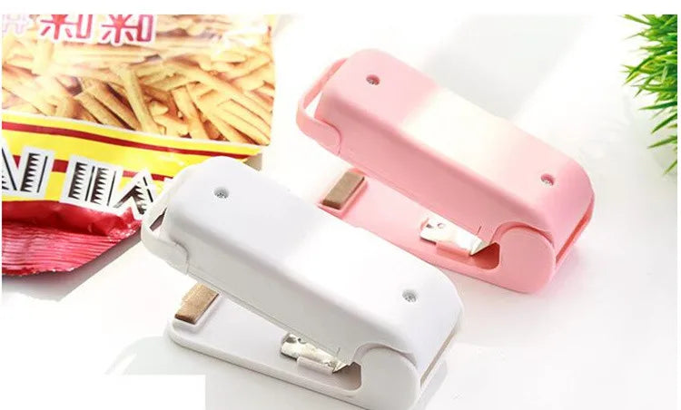 Mini Heat Bag Sealer Machine – Portable Handheld Thermal Plastic Food & Snack Bag Sealer