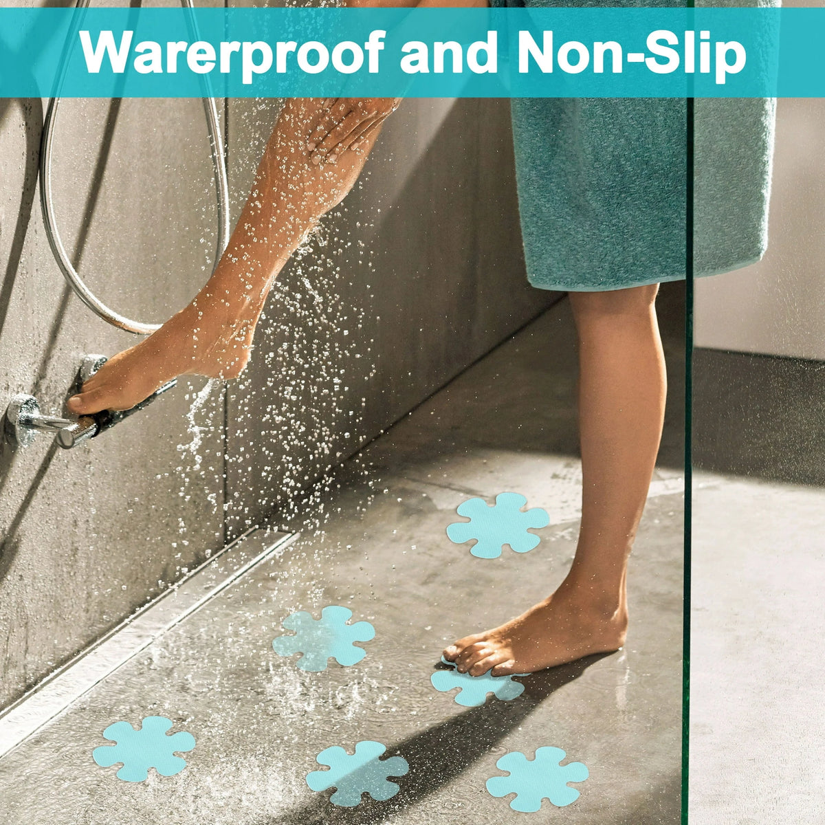 Non-Slip Bath Stickers for Tub & Shower, 8 cm