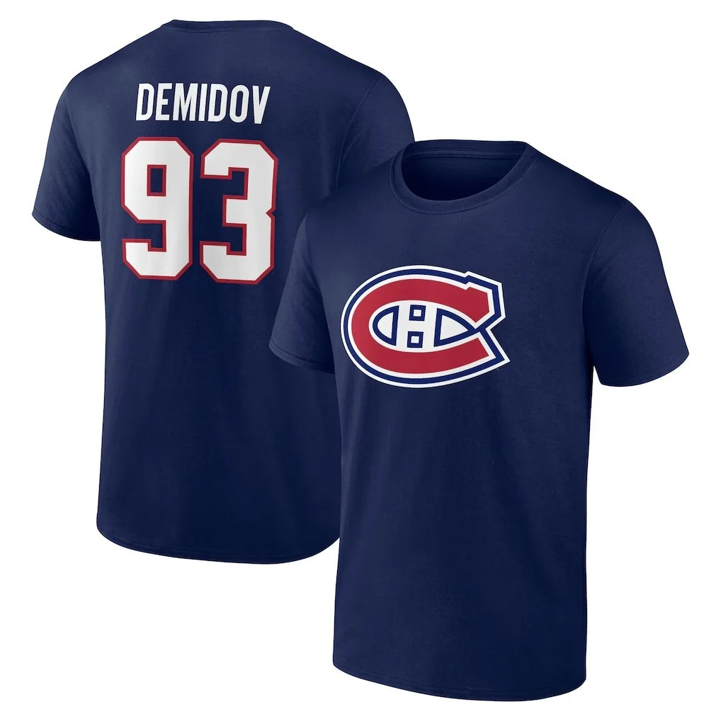2026 Montreal Canadiens Fan T-Shirt | Cotton Streetwear Casual Graphic Tee