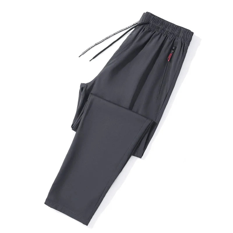 Men's Lightweight Straight-Leg Casual Pants