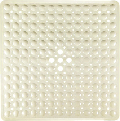 Rutschfeste Duschmatte mit Saugnäpfen, 53 x 53 cm