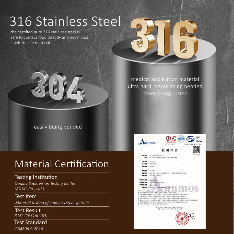 Snainy 316 Stainless-Steel Kitchen Utensil