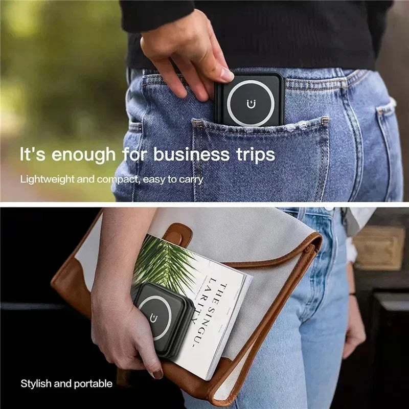 30W Foldable 3-in-1 Wireless Charger for Phone, Watch & AirPods
