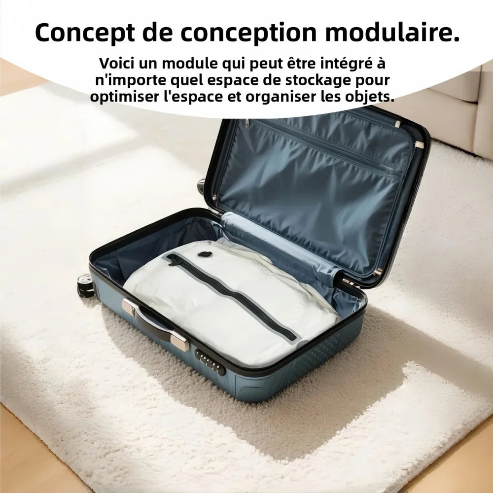 Travel Vacuum Storage Bag with Electric Air Pump | IP67 Airtight Compression Bag, 17L