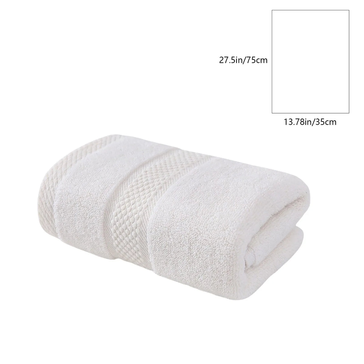 Soft Hand Towel – Hotel-Style Face Towel, 33 × 69 cm
