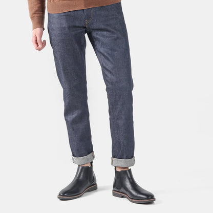 Herren-Chelsea-Boots im Slip-on-Stil mit eckiger Zehenpartie