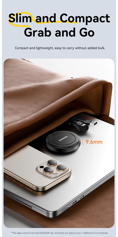 Essager 15W Magnetische kabellose Ladestation für iPhone