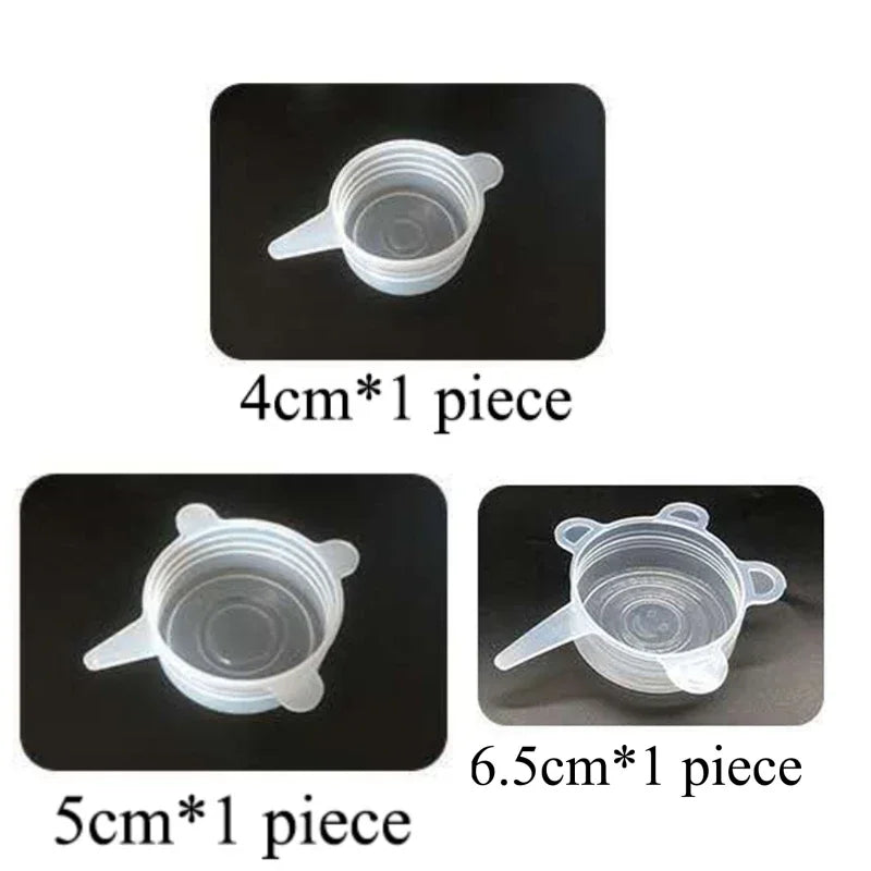 Silicone Stretch Lids – 16 Sizes Universal Food Cover for Bowls, Pots & Pans | Microwave Safe