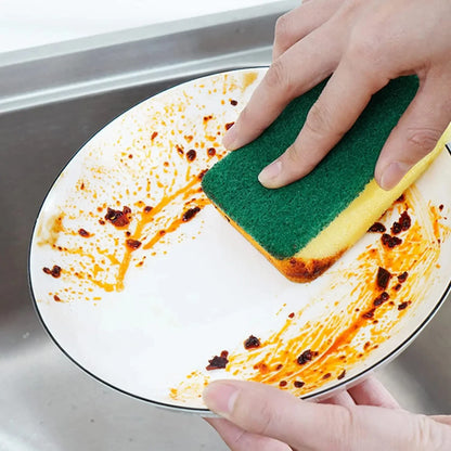 Spugna Magica Doppia Faccia Altamente Assorbente per Pulizia Pentole e Ruggine Spazzola Pulitrice Utensile per Pulizia Cucina