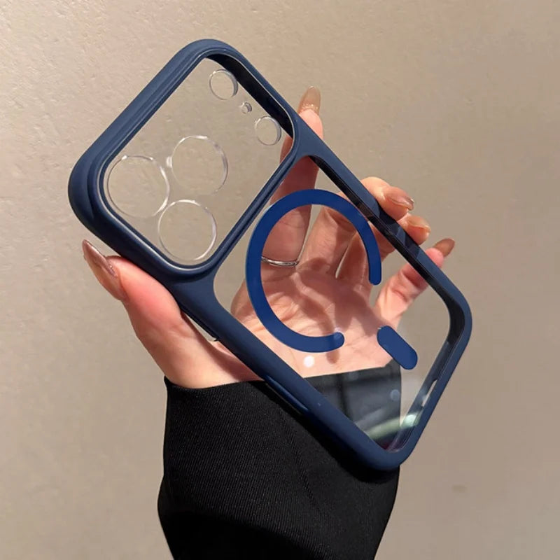 Clear Magnetic Defender iPhone Case