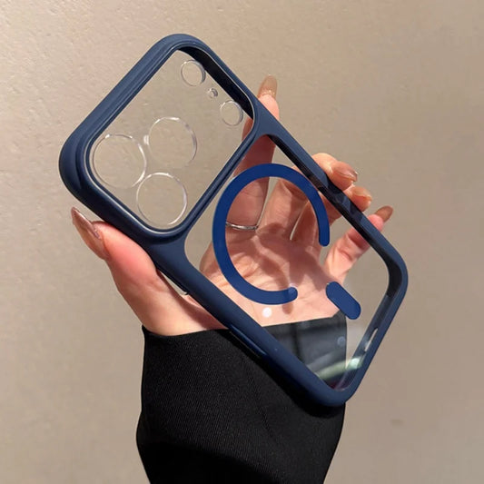Clear Magnetic Defender iPhone Case