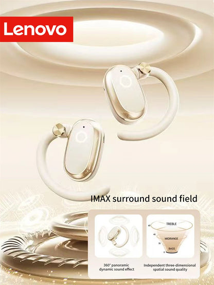 Lenovo EA366 kabellose Open-Ear-Ohrhörer – Bluetooth-Kopfhörer mit Ohrbügel und Ladeetui