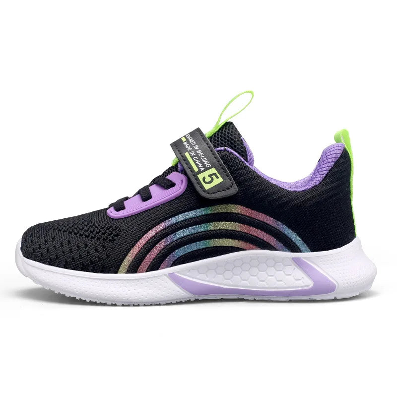 Girls' Mesh Running Sneakers