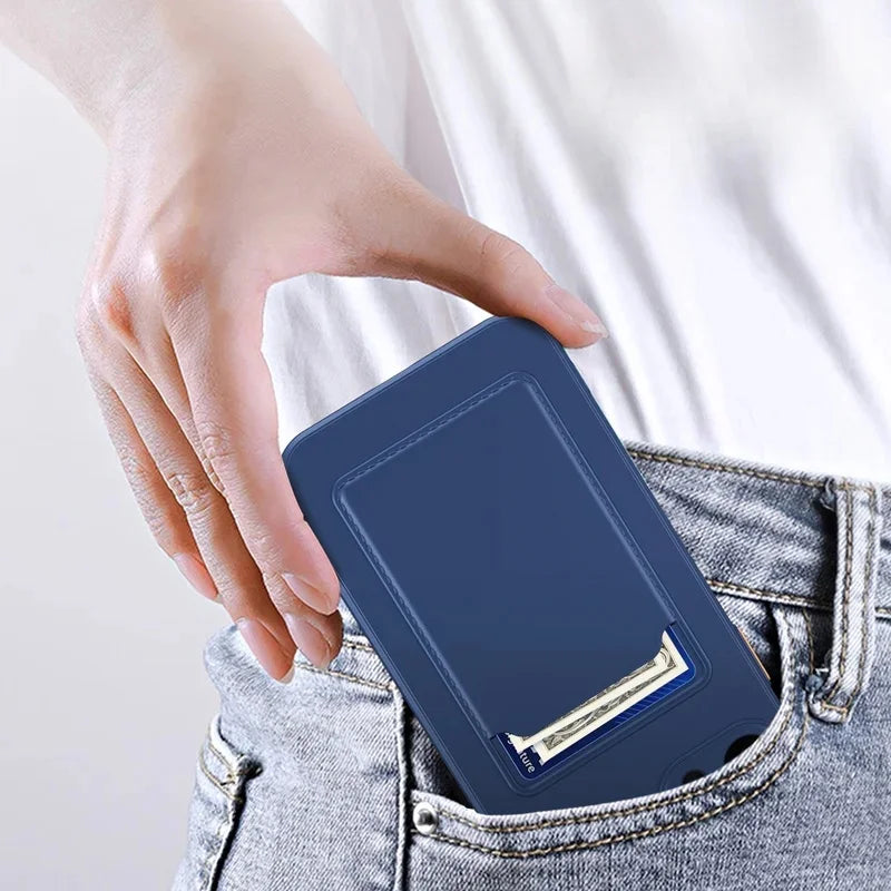 iPhone Card Holder Case with Camera Lens Protection