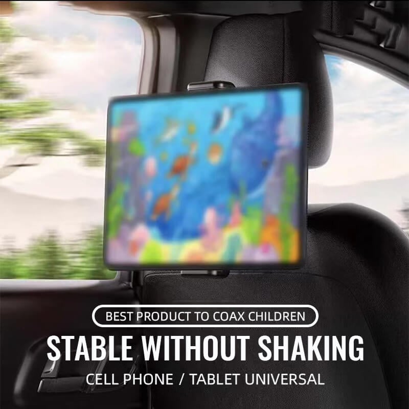 360° Rotating Car Headrest Tablet Mount