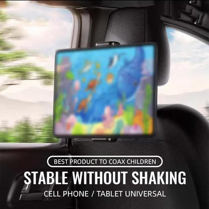 Soporte giratorio de 360° para tablet en el reposacabezas del coche