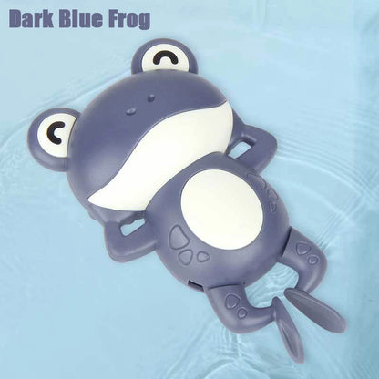 Wind-Up Bath Toys – Swimming Turtle, Duck & Whale for Kids