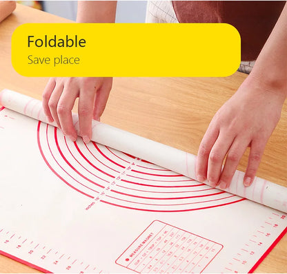 Silicone Baking & Pastry Mat – Non-Stick Dough Rolling Mat