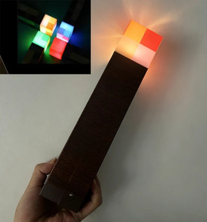Luce Notturna a LED con Fiamma Tremolante USB in Vetro a Forma di Candela | 5 Stili | Decorazione per Auto, Casa e Laptop