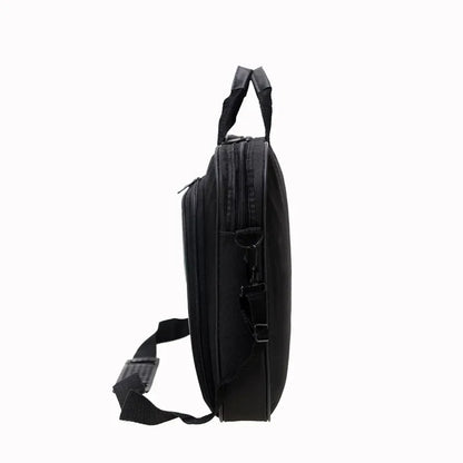Nylon-Laptoptasche 15,6"-17" - Leichte, reißverschlussgeschlossene Computer-Schultertasche