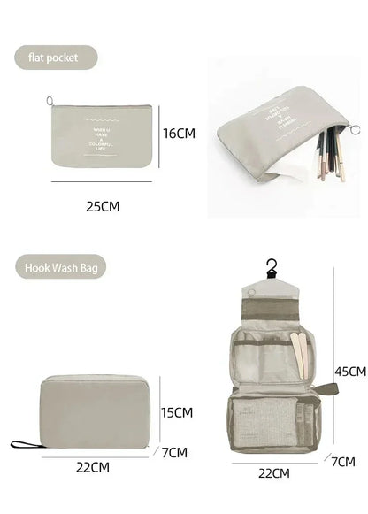 Set di Cubi Portaoggetti – Borse Organizer da Viaggio da 7 a 10 Pezzi per Valigia e Bagaglio