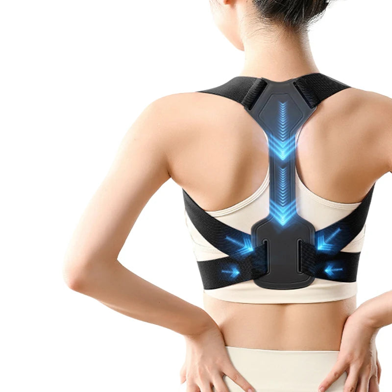 Breathable Posture Corrector Belt Adjustable Rectify Posture Hunchback Corrector Shoulder Support Strap Clavicle Spine Support